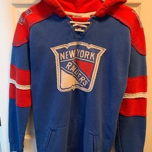 CCM NY Rangers Youth Hockey Sweatshirt